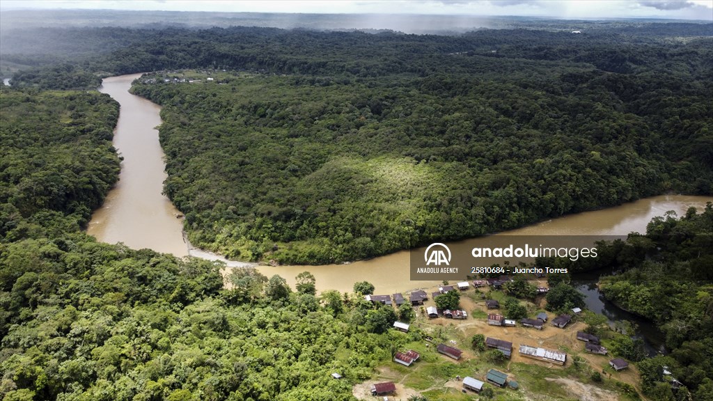 Colombia: Embera Dobida indigenous daily life at the jungle in Choco department