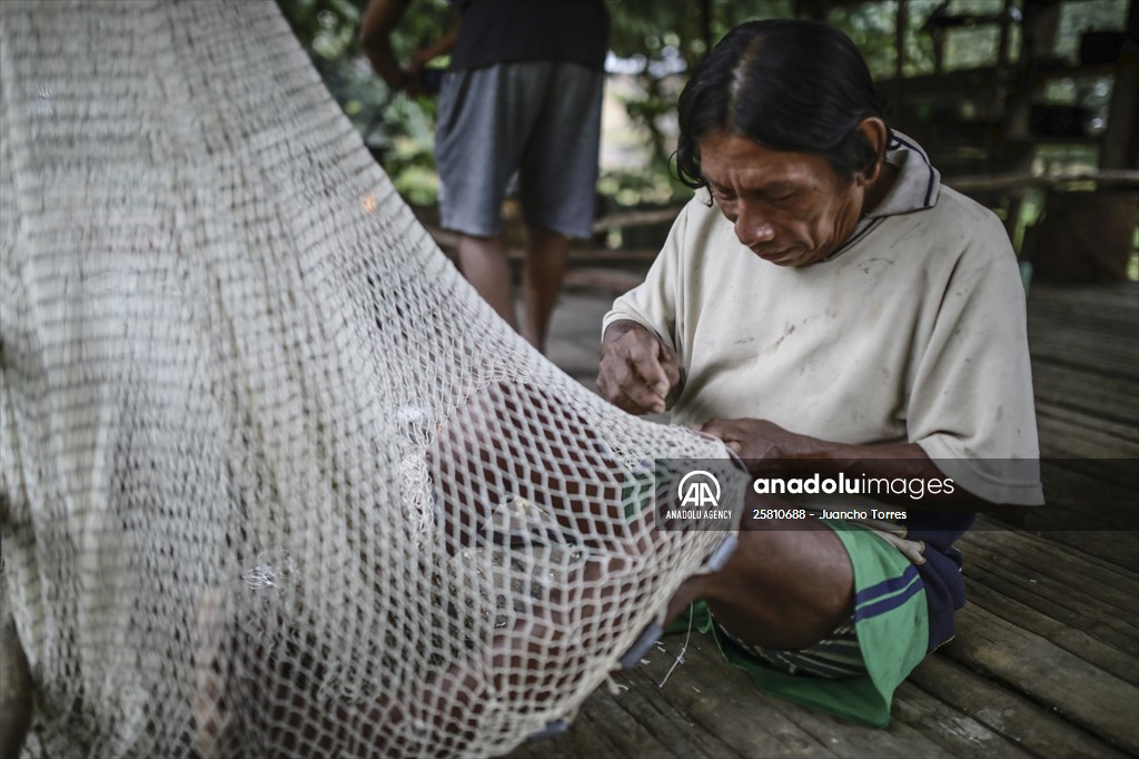 Colombia: Embera Dobida indigenous daily life at the jungle in Choco department