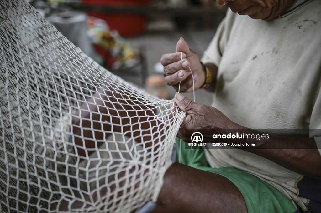 Colombia: Embera Dobida indigenous daily life at the jungle in Choco department