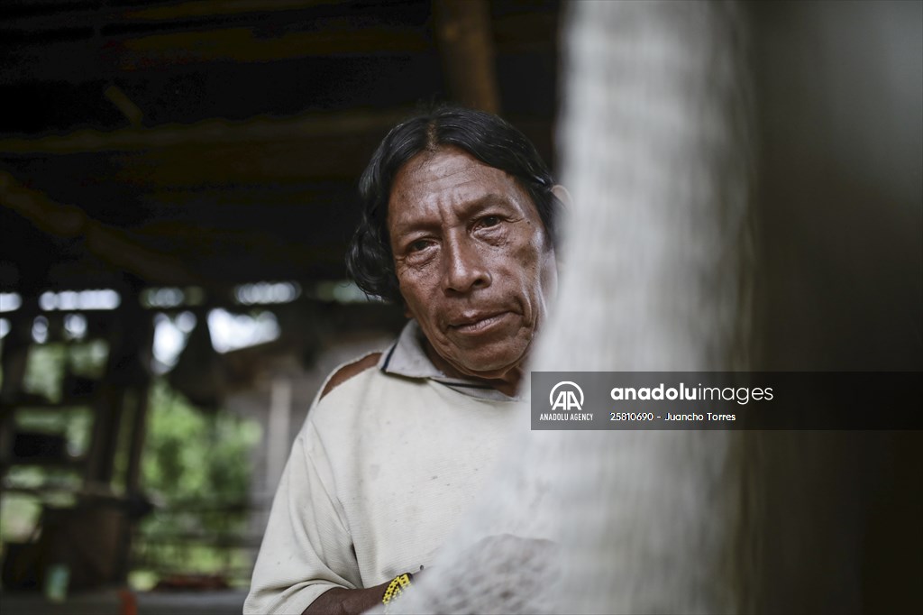 Colombia: Embera Dobida indigenous daily life at the jungle in Choco department