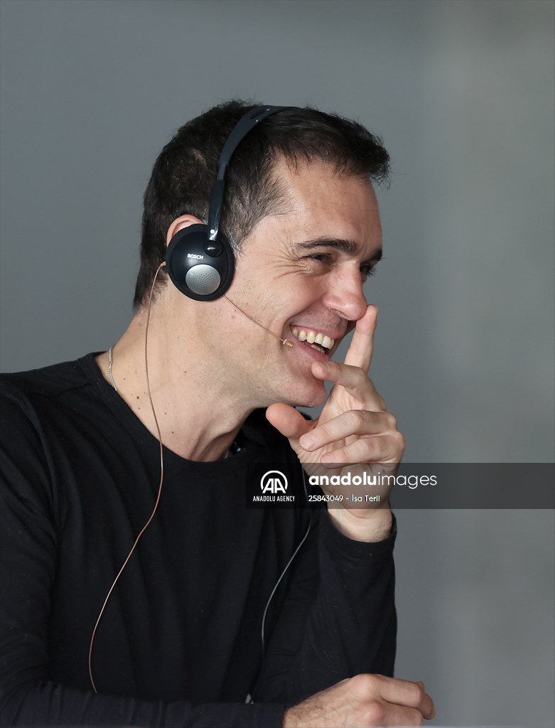 O'Choro, the Berlin character of the TV series "La Casa de Papel" in Istanbul