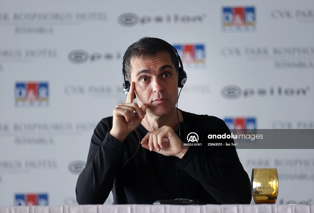 O'Choro, the Berlin character of the TV series "La Casa de Papel" in Istanbul