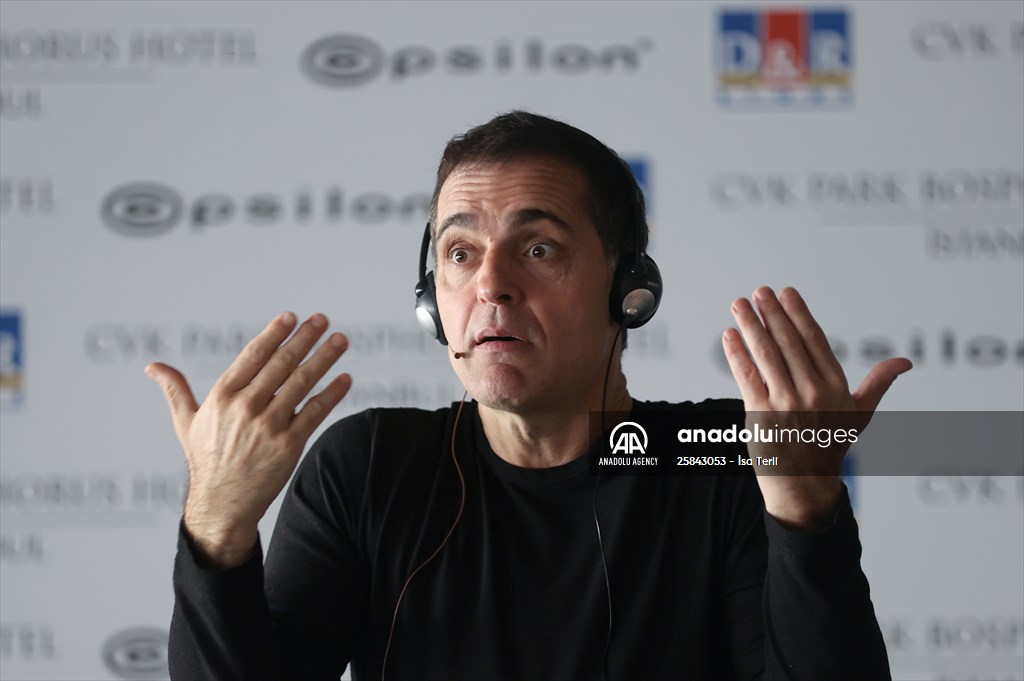 O'Choro, the Berlin character of the TV series "La Casa de Papel" in Istanbul