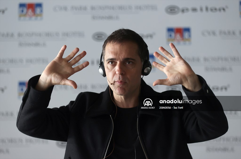 O'Choro, the Berlin character of the TV series "La Casa de Papel" in Istanbul