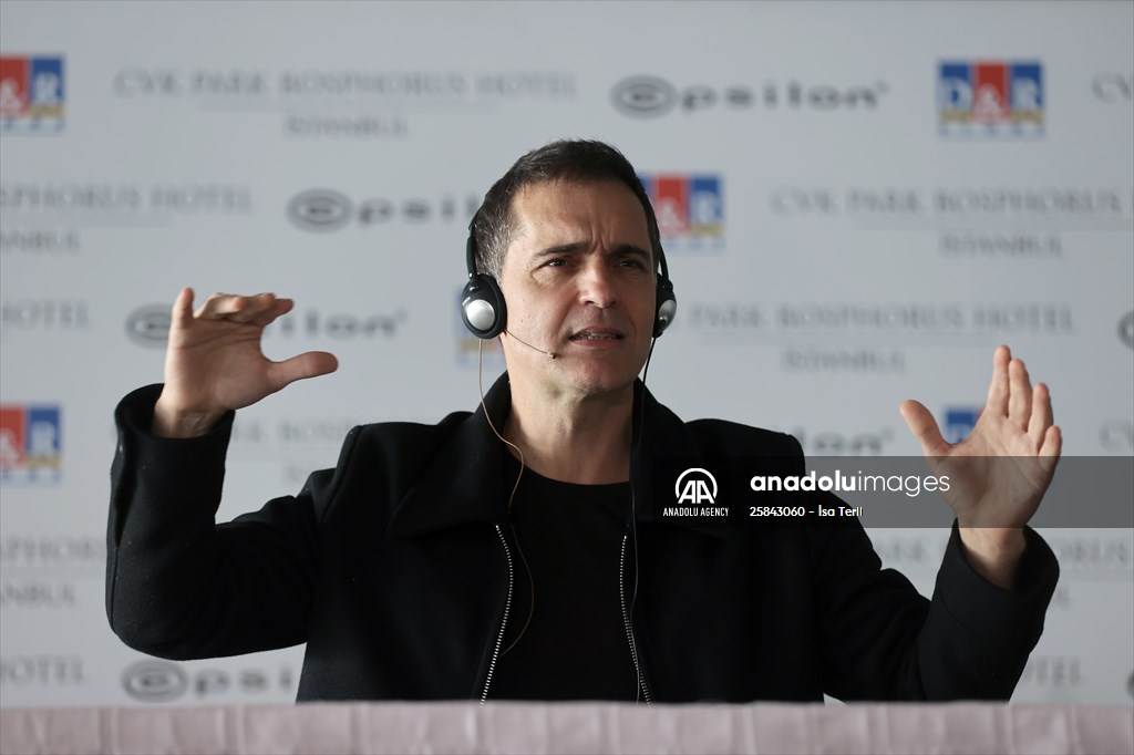 O'Choro, the Berlin character of the TV series "La Casa de Papel" in Istanbul