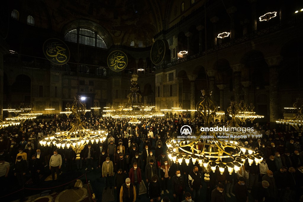Mawlid al-Nabi at Hagia Sophia Grand Mosque