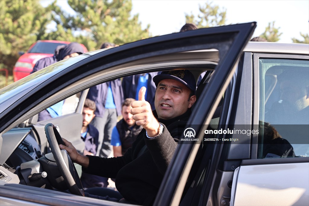 AA'nın savaş muhabirliği kursiyerleri uygulamalı eğitimlerle güçleniyor