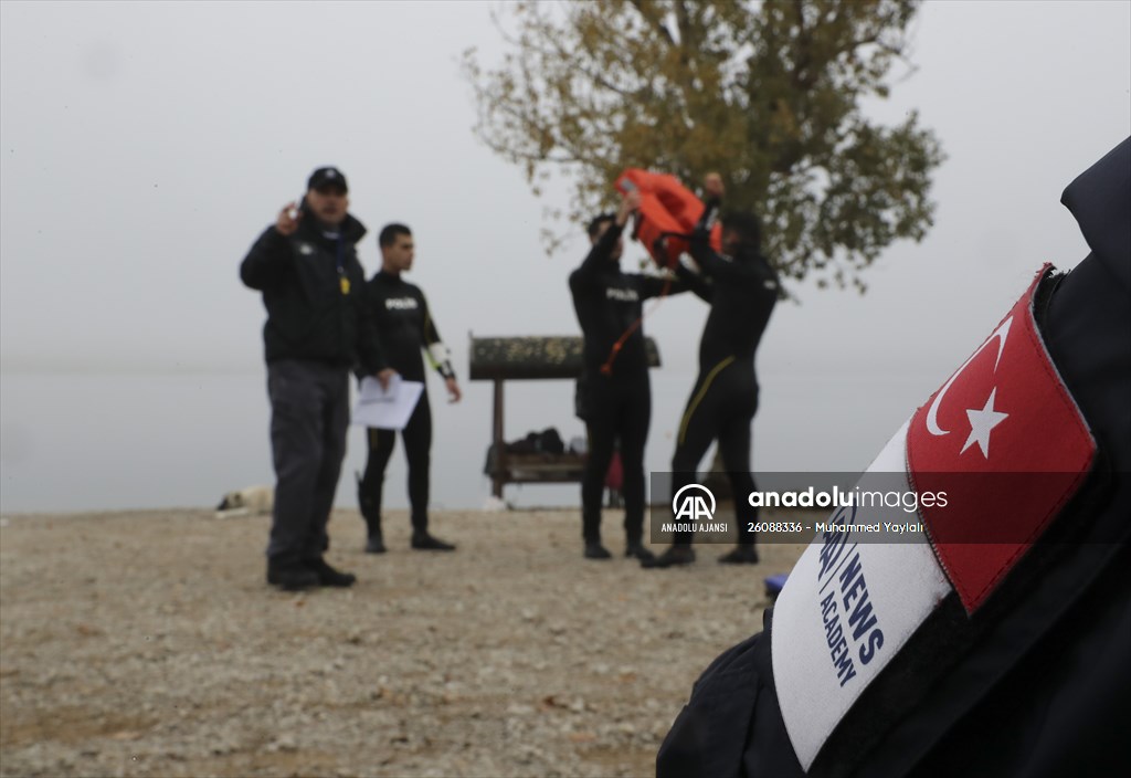 AA'nın savaş muhabirliği kursiyerleri uygulamalı eğitimlerle güçleniyor