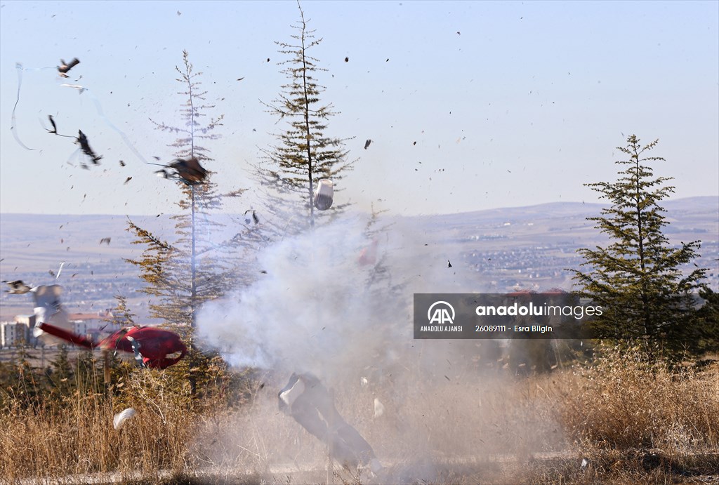 AA'nın savaş muhabirliği kursiyerleri uygulamalı eğitimlerle güçleniyor