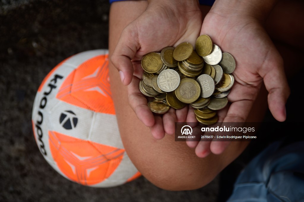 Maria Jose pay university bill with freestyle football