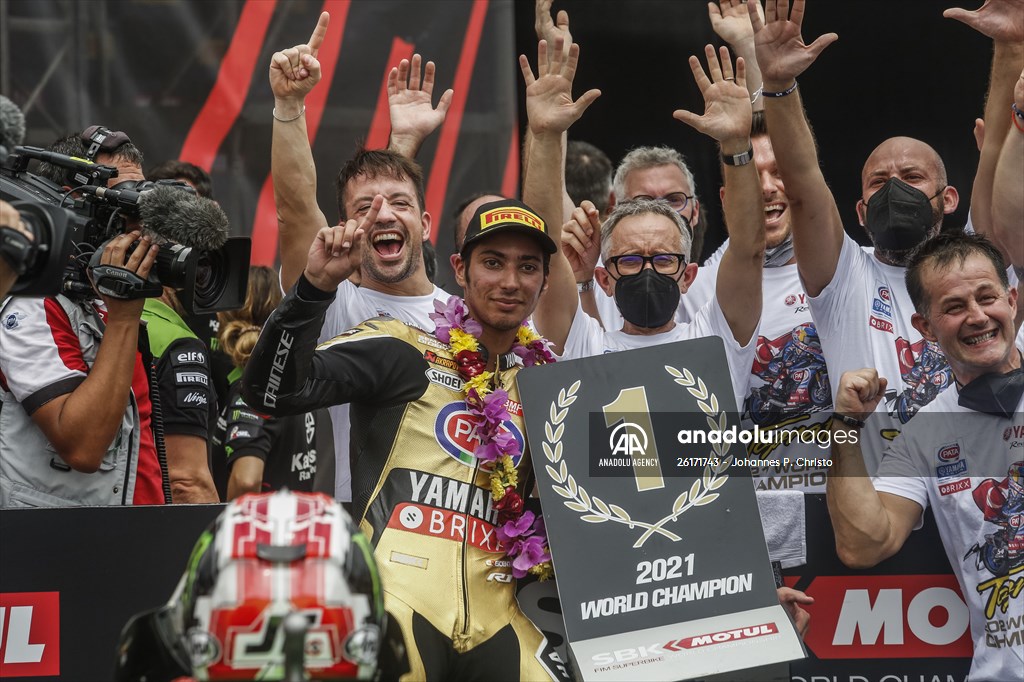 Toprak Razgatlioglu wins 2021 Superbike World Championship