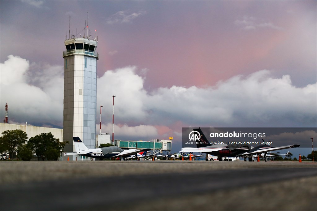 Palonegro International Airport of Bucaramanga, Colombia