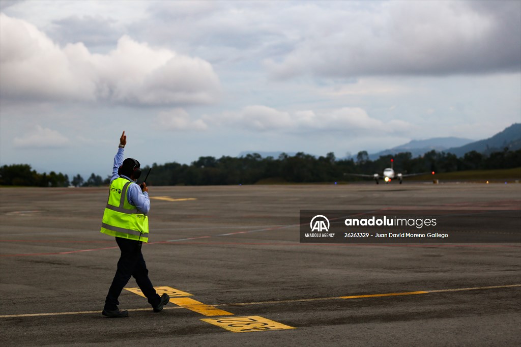 Palonegro International Airport of Bucaramanga, Colombia