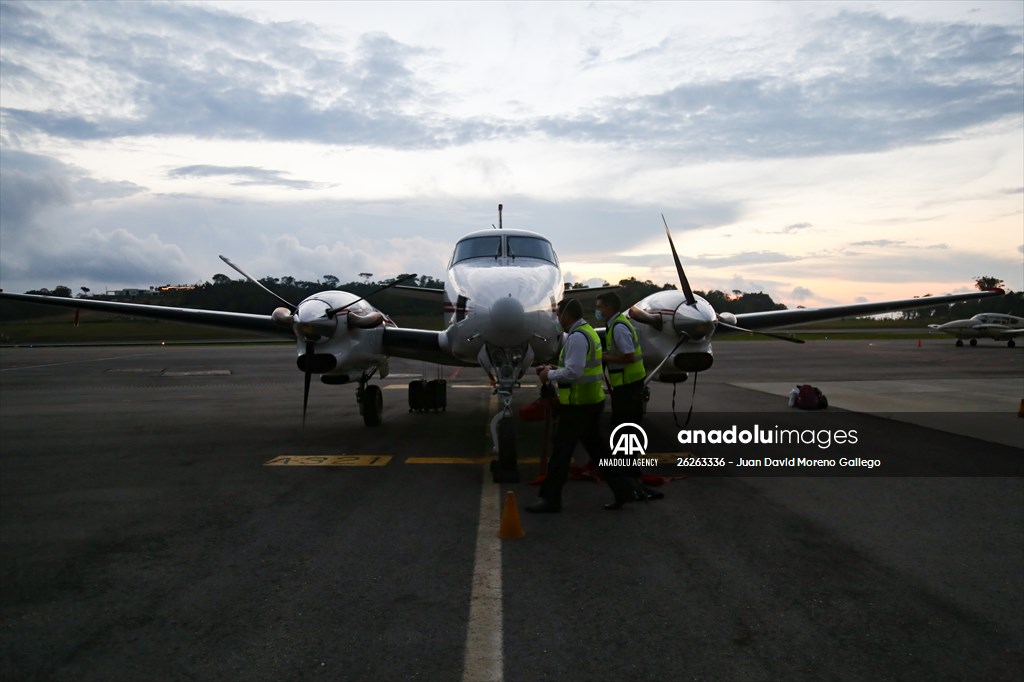 Palonegro International Airport of Bucaramanga, Colombia