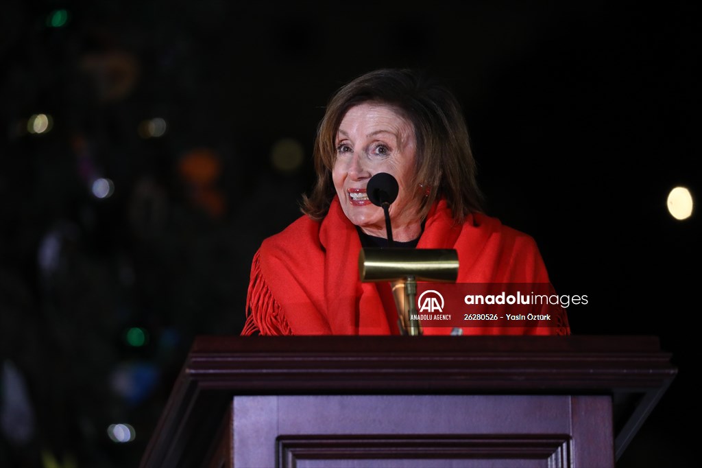 Capitol Christmas tree lighting ceremony in Washington DC