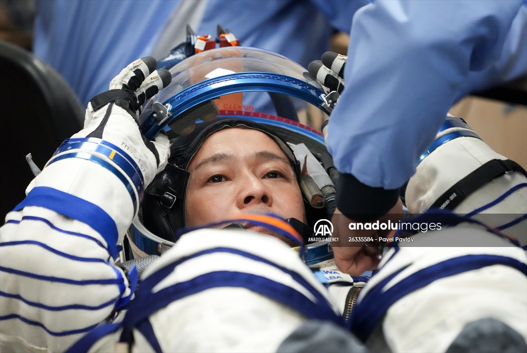 Soyuz MS-20 spacecraft launched from Baikonur Cosmodrome