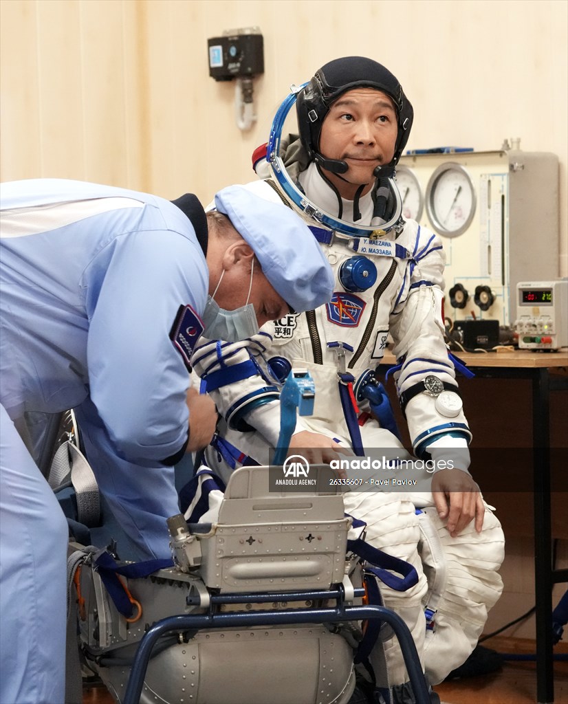 Soyuz MS-20 spacecraft launched from Baikonur Cosmodrome