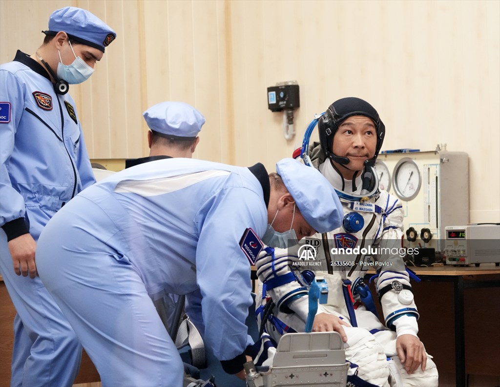 Soyuz MS-20 spacecraft launched from Baikonur Cosmodrome