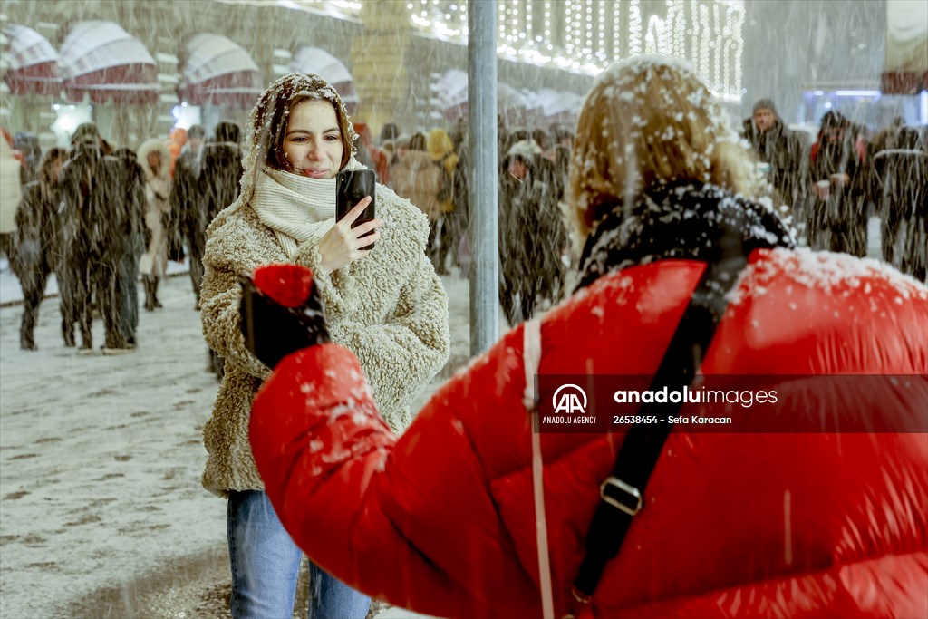 New Year's celebrations in Moscow