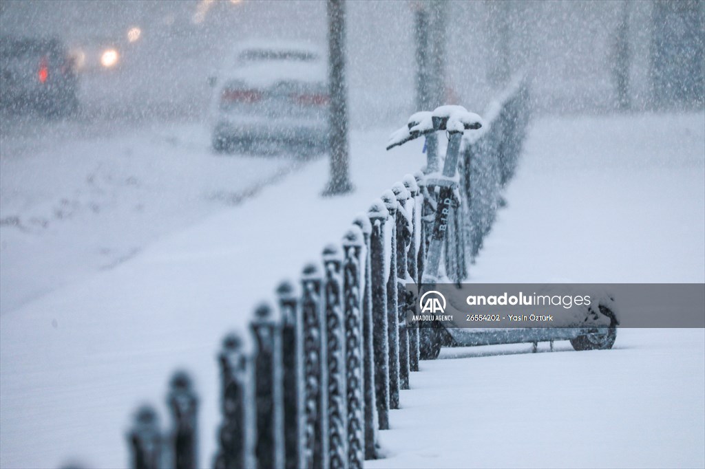 Winter storm in Washington DC