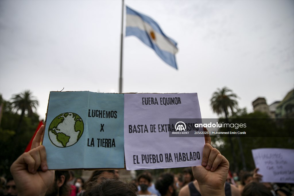 Protest in Buenos Aires