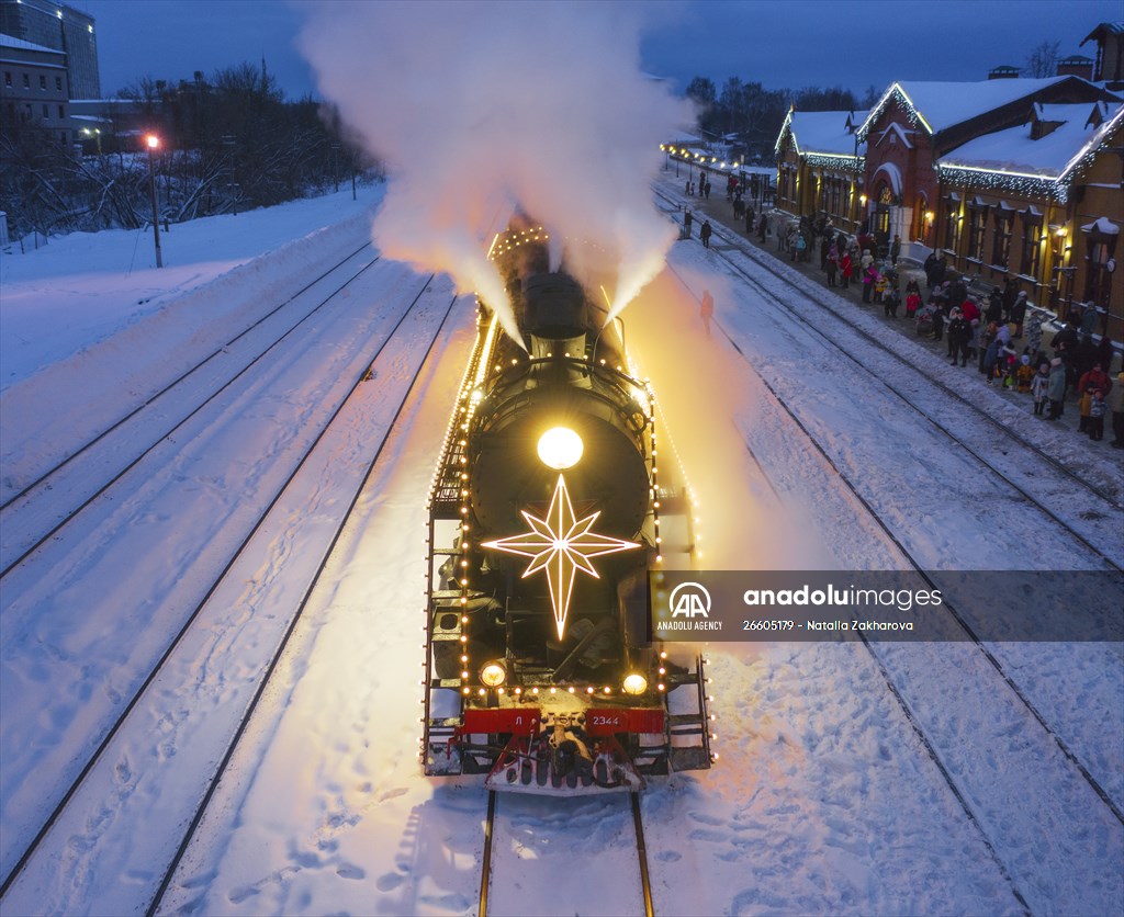 A Christmas tale came to life in in Shuya town of Ivanovo Oblast