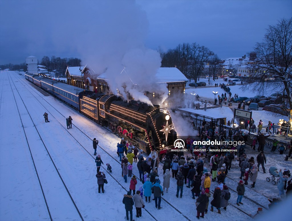 A Christmas tale came to life in in Shuya town of Ivanovo Oblast