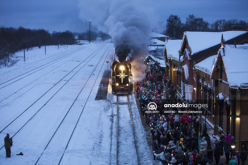 A Christmas tale came to life in in Shuya town of Ivanovo Oblast