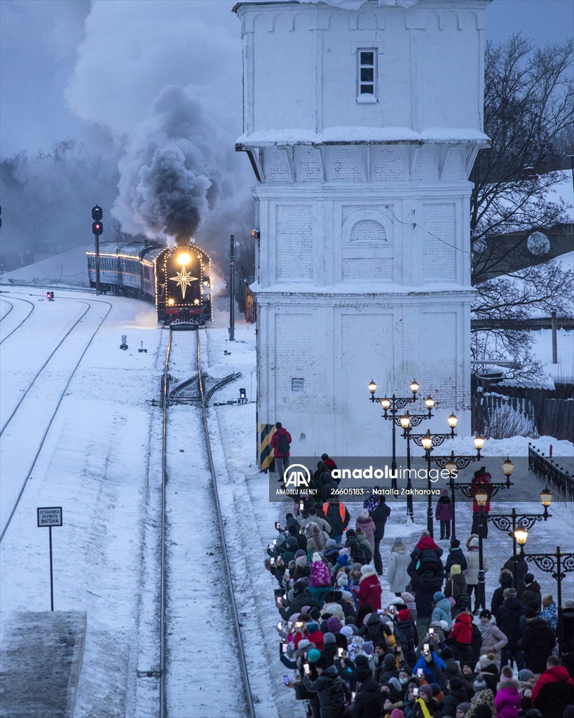 A Christmas tale came to life in in Shuya town of Ivanovo Oblast