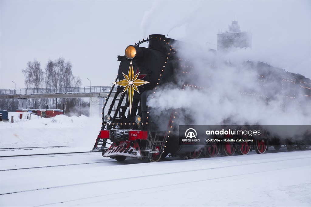 A Christmas tale came to life in in Shuya town of Ivanovo Oblast