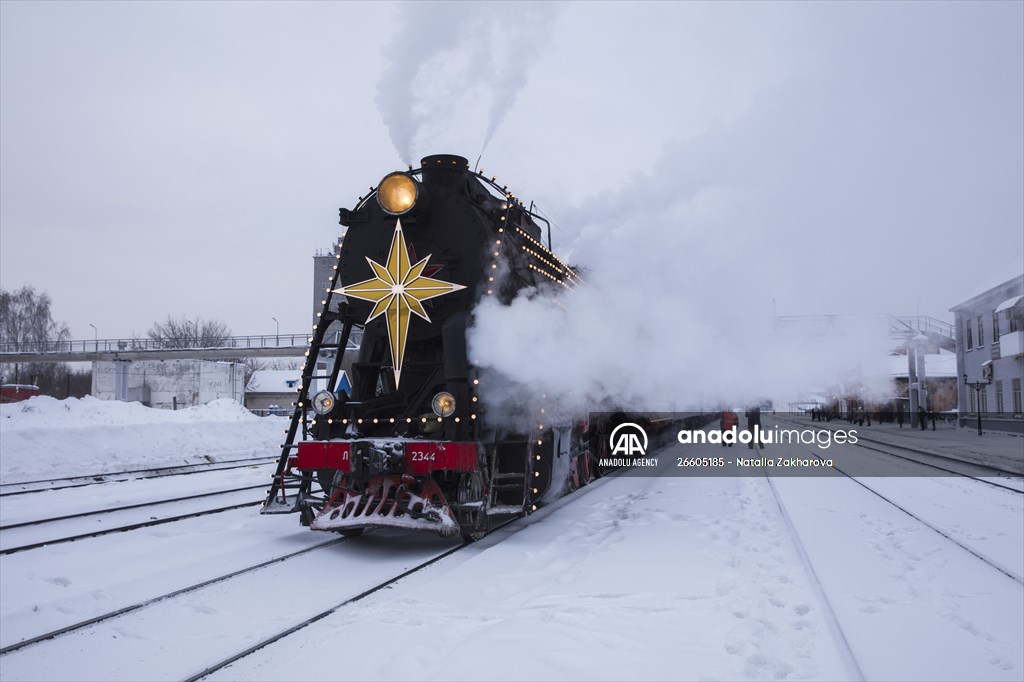 A Christmas tale came to life in in Shuya town of Ivanovo Oblast