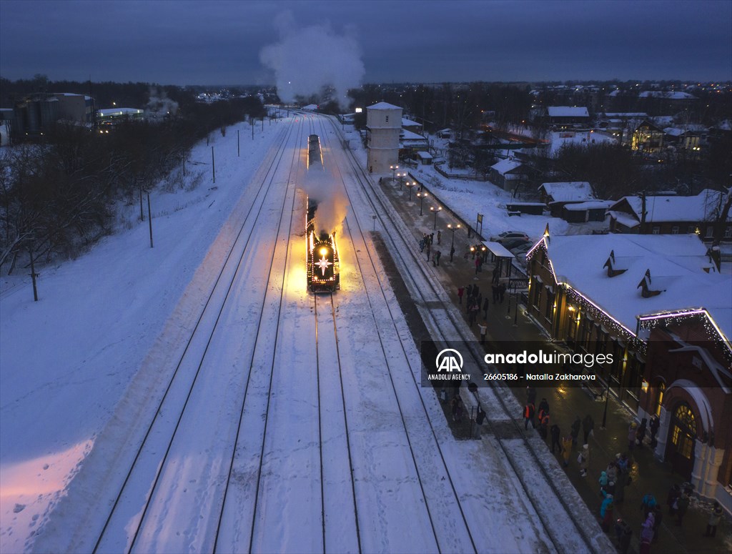 A Christmas tale came to life in in Shuya town of Ivanovo Oblast