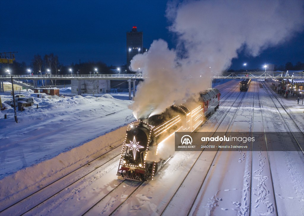 A Christmas tale came to life in in Shuya town of Ivanovo Oblast