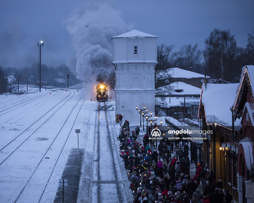 A Christmas tale came to life in in Shuya town of Ivanovo Oblast