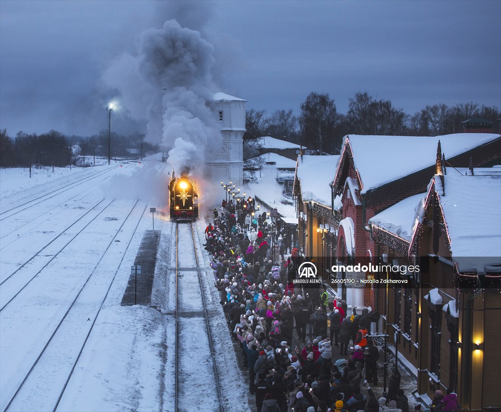 A Christmas tale came to life in in Shuya town of Ivanovo Oblast