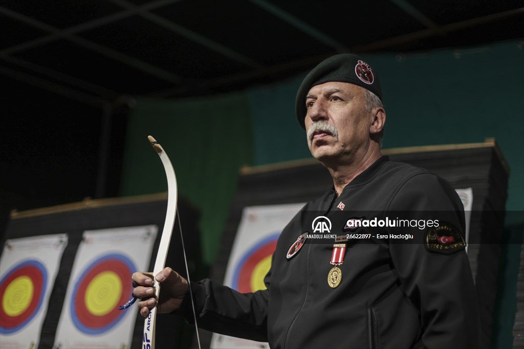 Members of "Veterans Disabled Sports Club" in Ankara