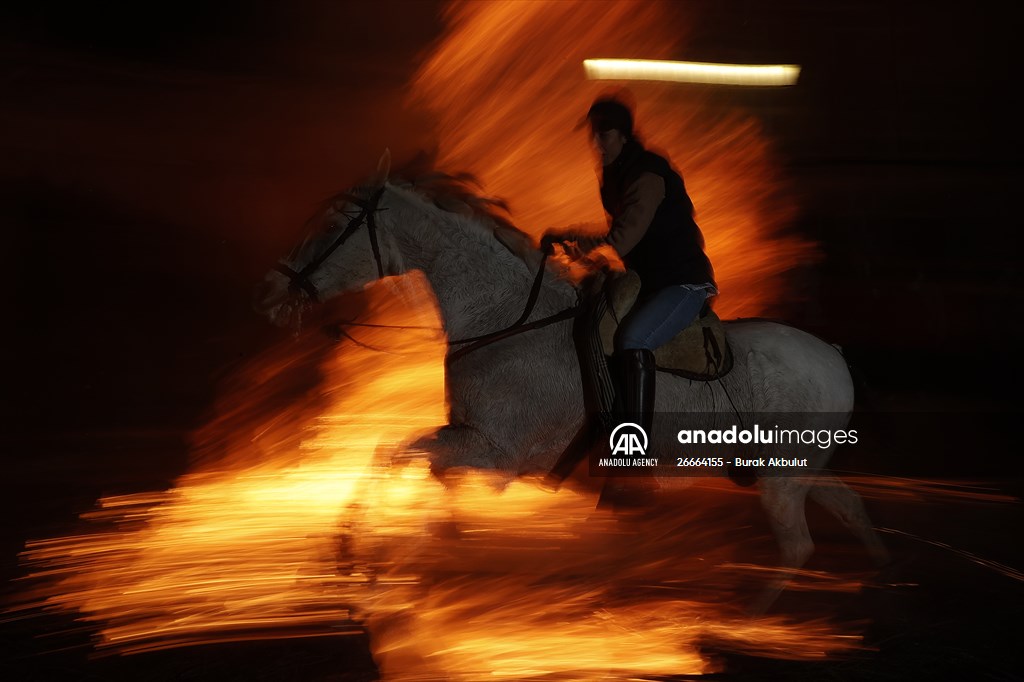 Las Luminarias festival in Madrid Anadolu Images