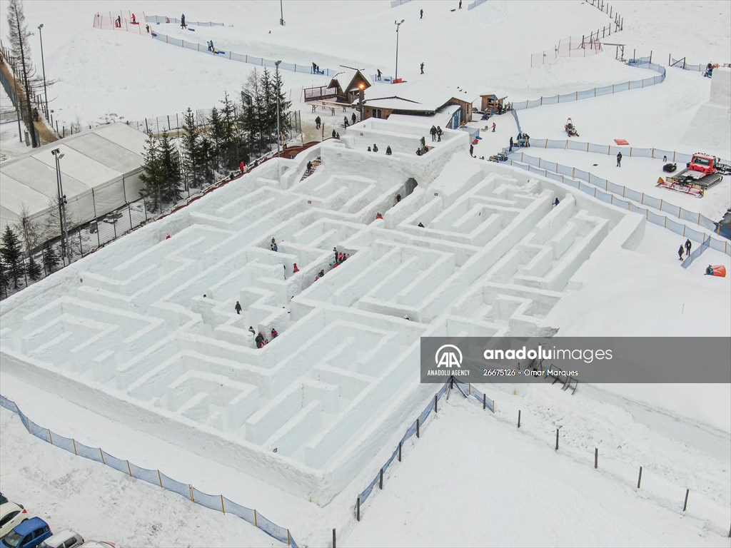 Biggest snow maze in the world goes ahead amid Omicron spread in