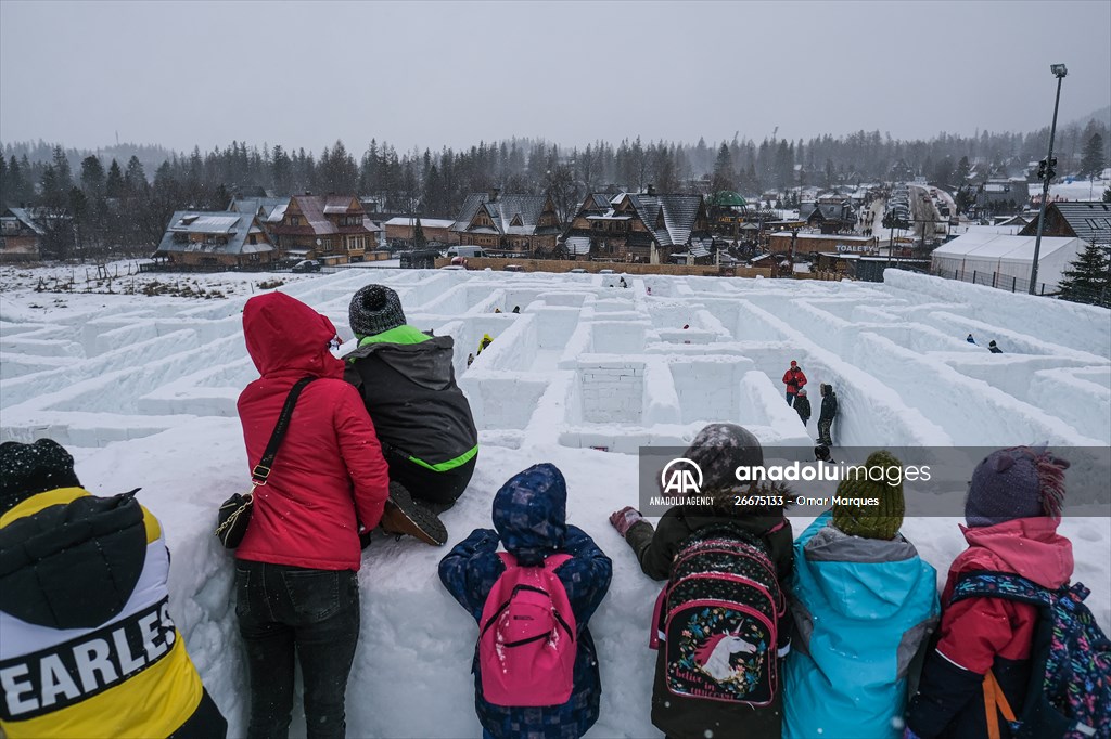 Biggest snow maze in the world goes ahead amid Omicron spread in