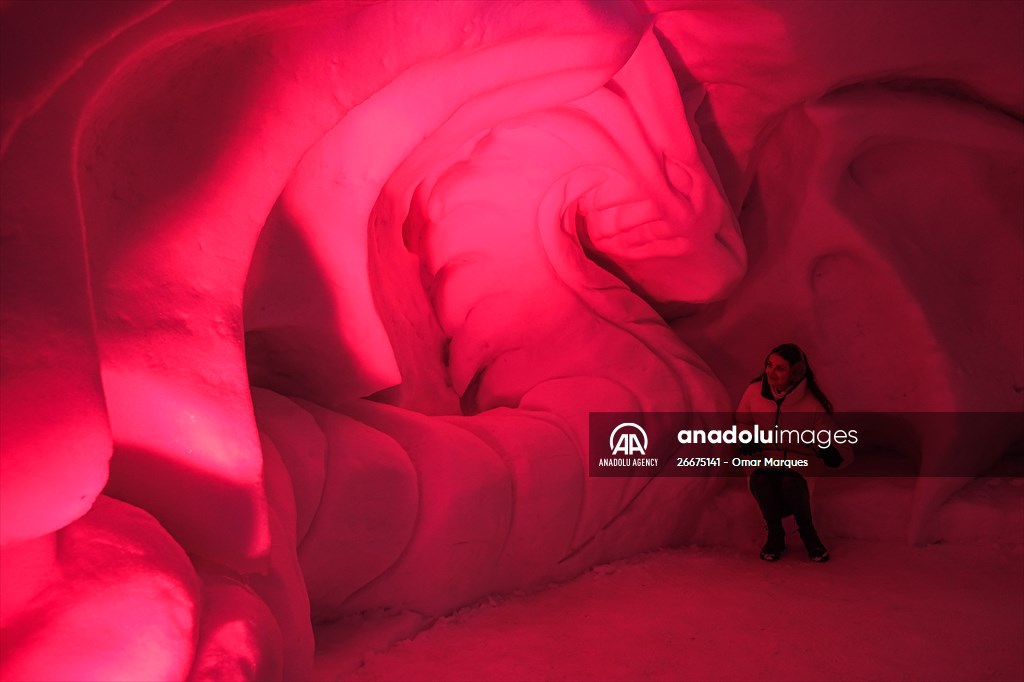 Biggest snow maze in the world goes ahead amid Omicron spread in