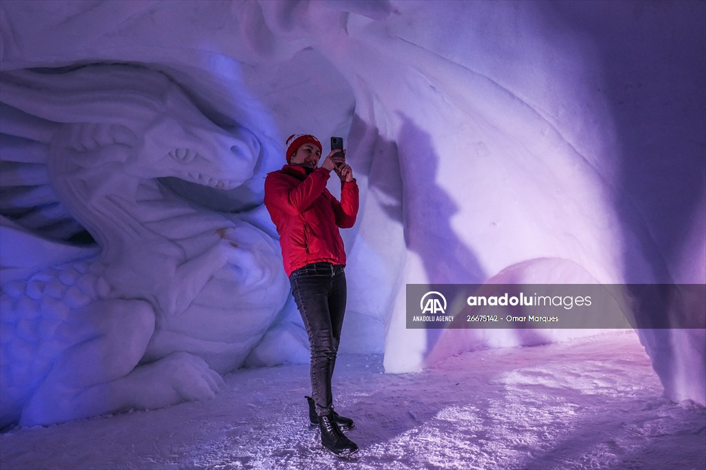 Biggest snow maze in the world goes ahead amid Omicron spread in