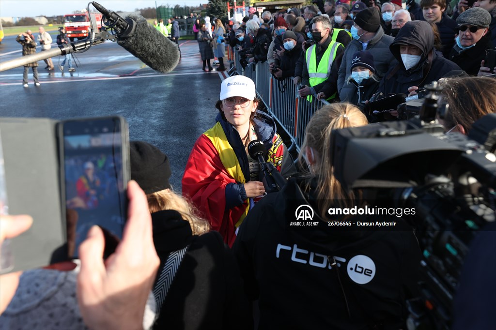 19-year-old woman pilot Zara Rutherford sets record for solo global flight