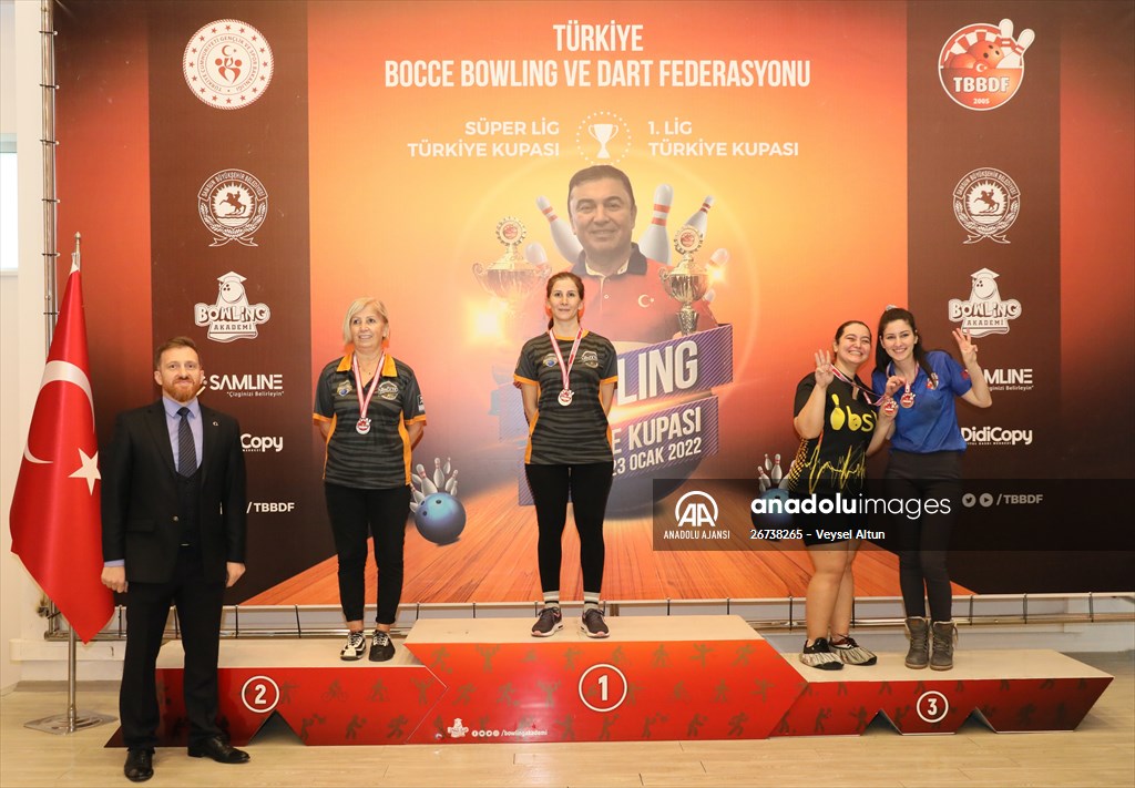 Sezai Üçyol Süper Lig ve 1. Lig Bowling Türkiye Kupası sona erdi