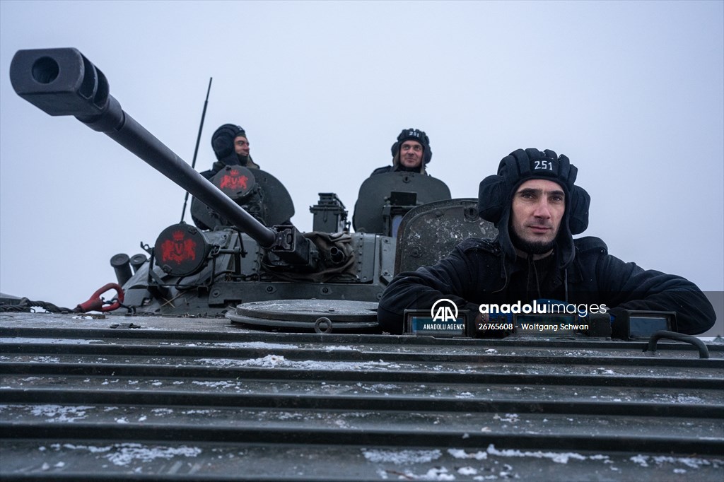 Ukrainian Servicemen of Mechanized Brigade