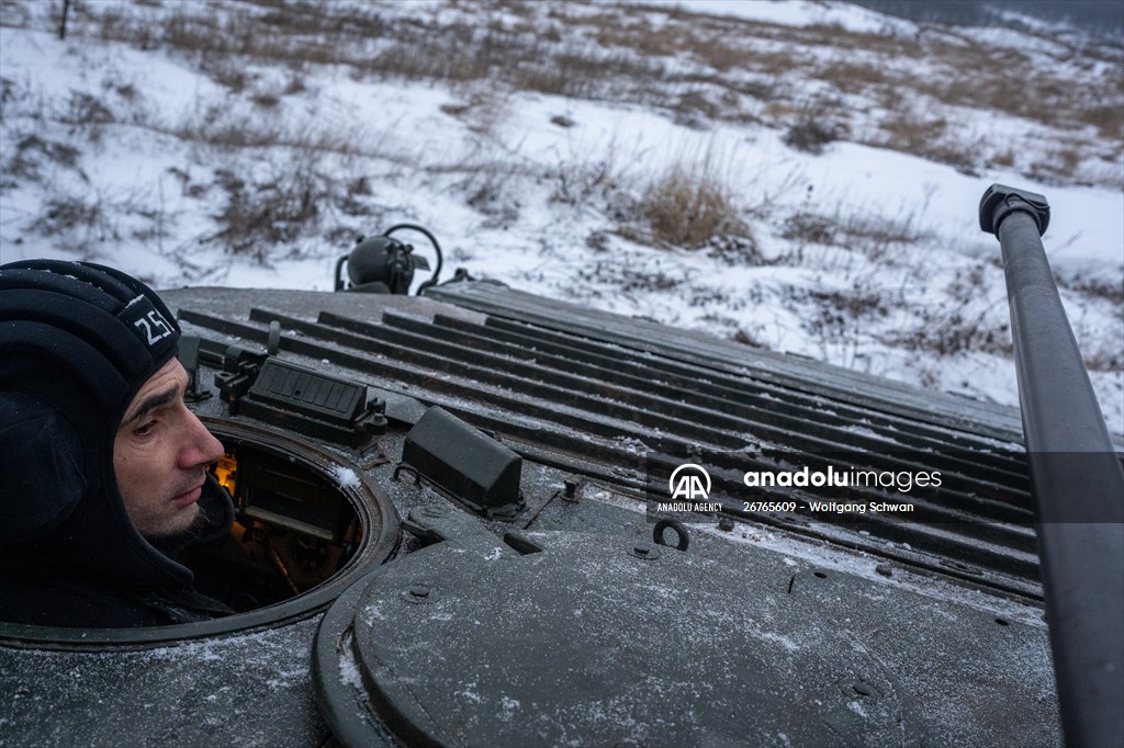 Ukrainian Servicemen of Mechanized Brigade