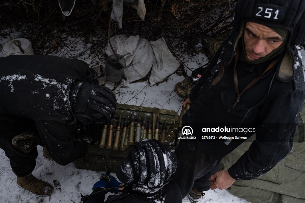 Ukrainian Servicemen of Mechanized Brigade