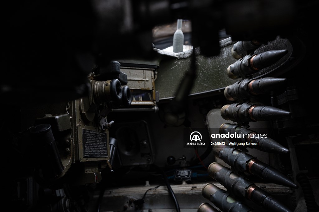 Ukrainian Servicemen of Mechanized Brigade