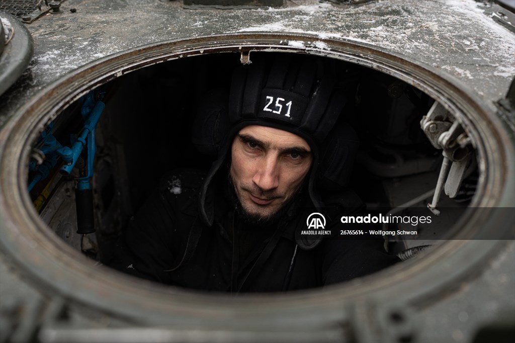 Ukrainian Servicemen of Mechanized Brigade