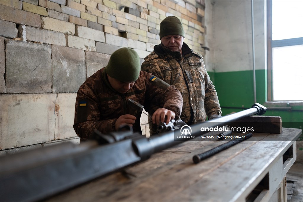Ukrainian Servicemen of Mechanized Brigade