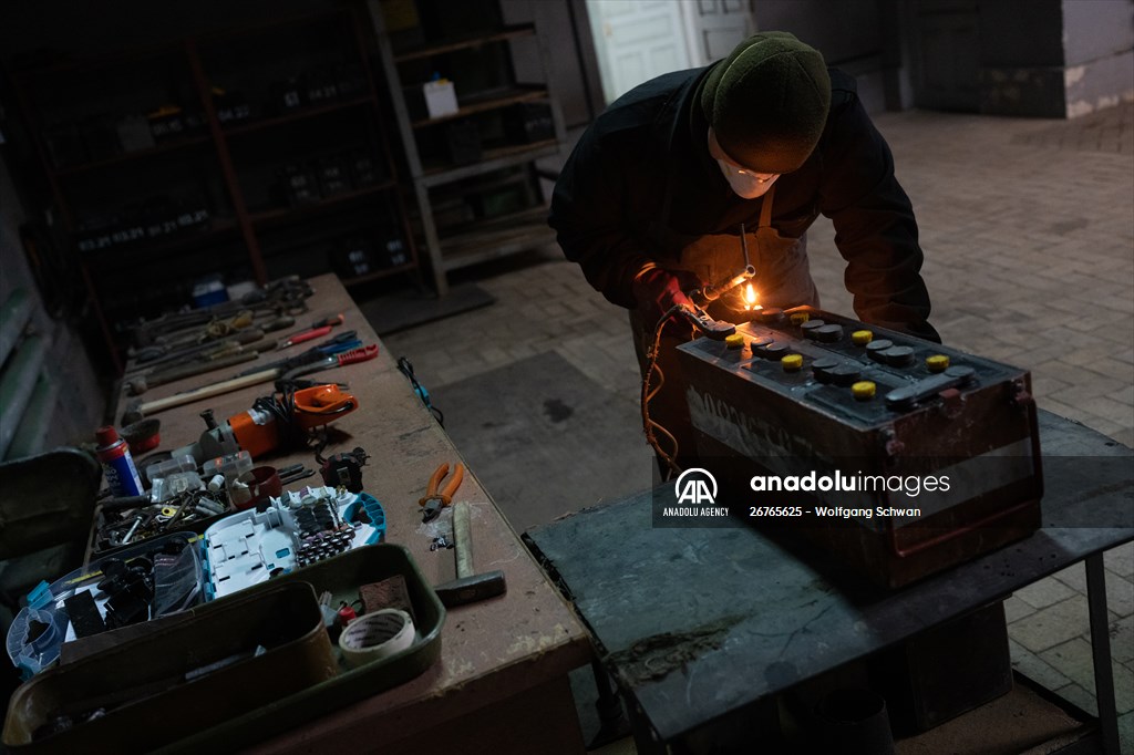 Ukrainian Servicemen of Mechanized Brigade